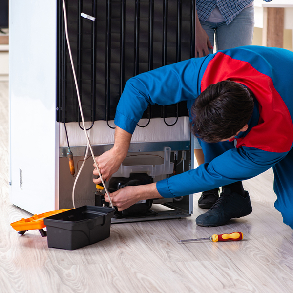 how much do you charge for refrigerator repair services in Gordonsville Virginia